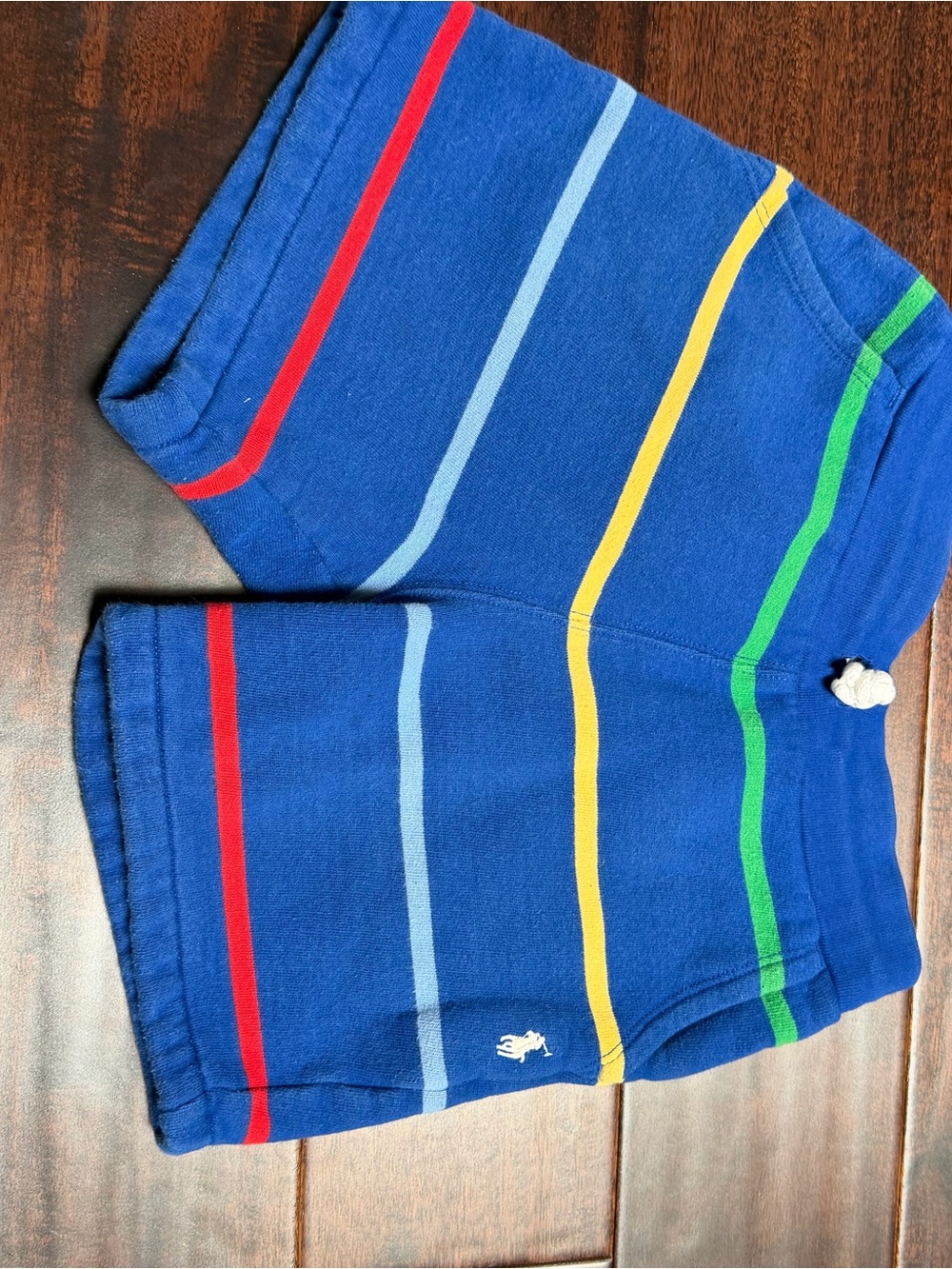 Polo by Ralph Lauren Royal Blue Knit Stripe Shorts  boys size 7